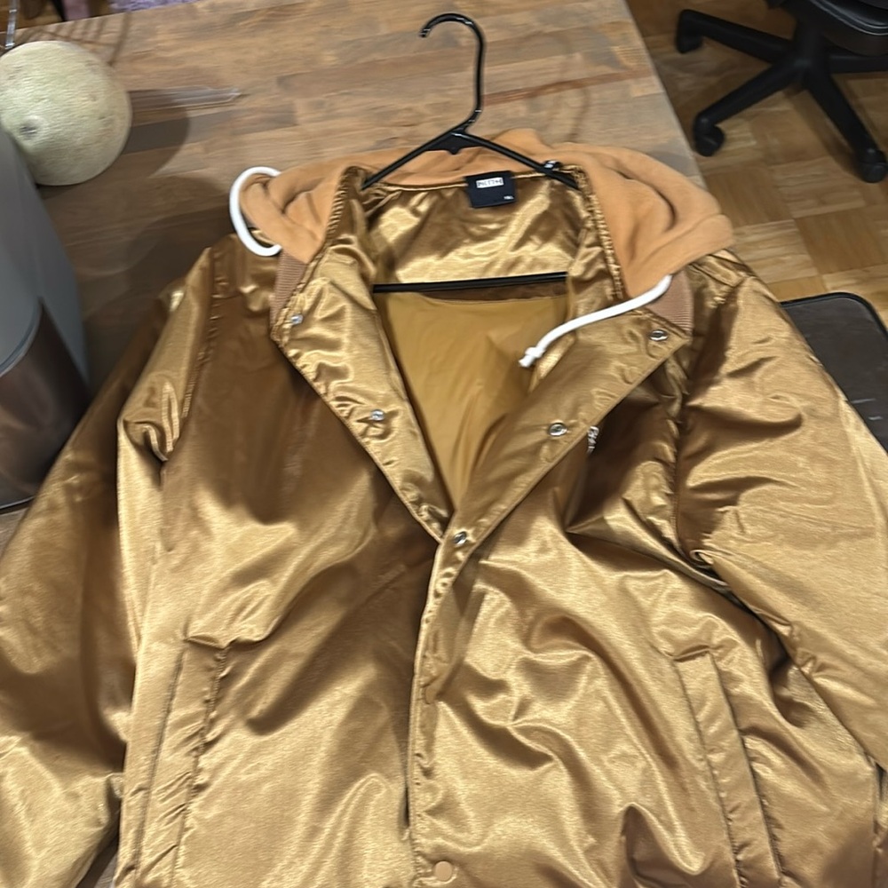 Winter ready Kith hooded satinesque jacket